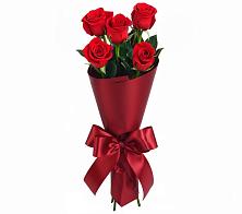 Букет 5 Красных роз Эдлесс Лав в Усть-Куломе