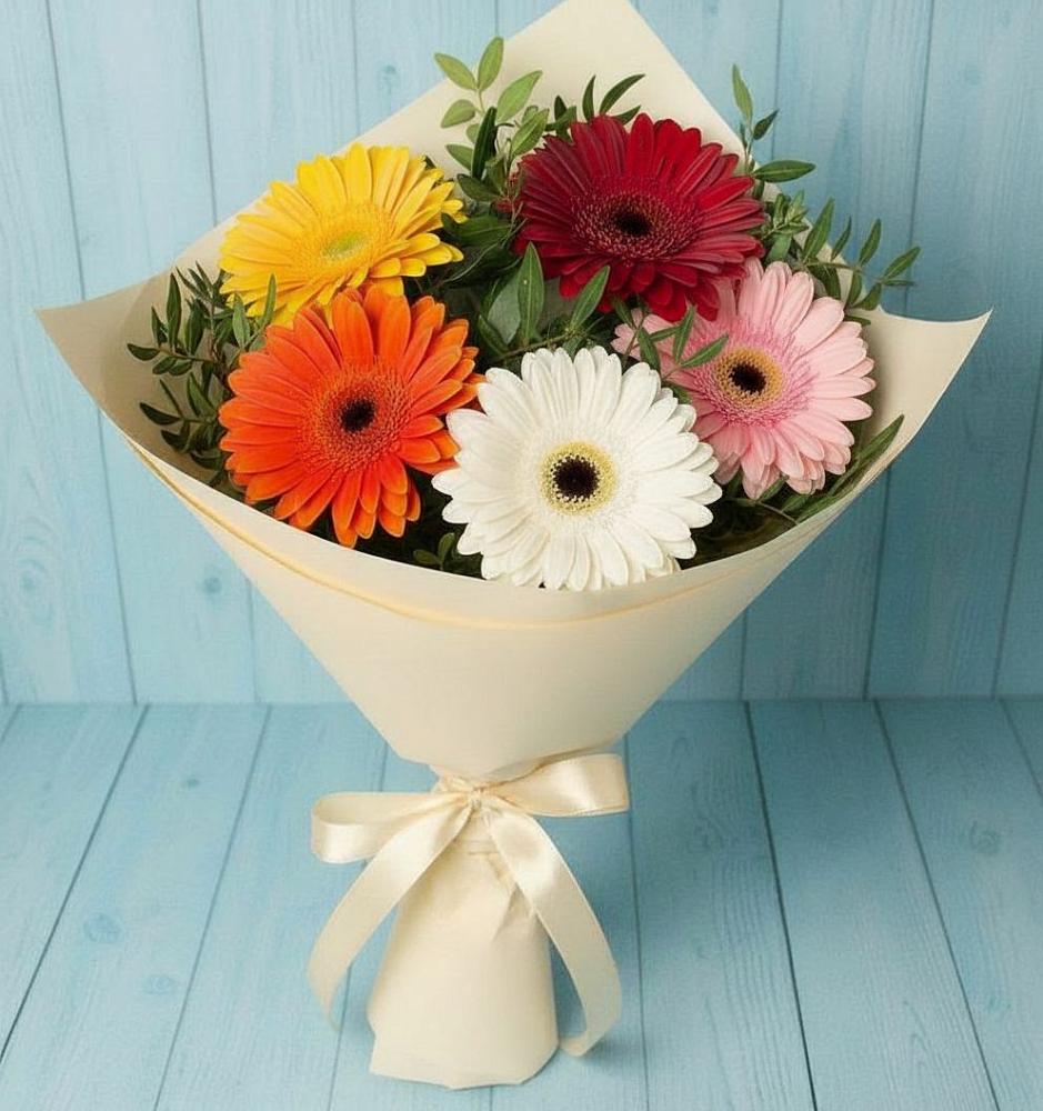 Букет цветов из: Герберы в Усть-Куломе