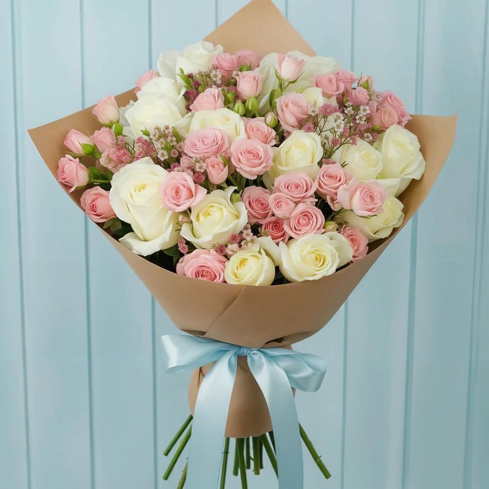 Букет цветов из: Розы в Усть-Куломе