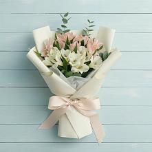 Букет цветов из:  Альстромерии в Усть-Куломе