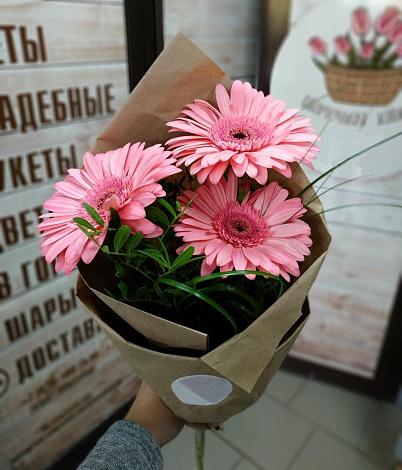 Букет цветов из: Герберы в Усть-Куломе