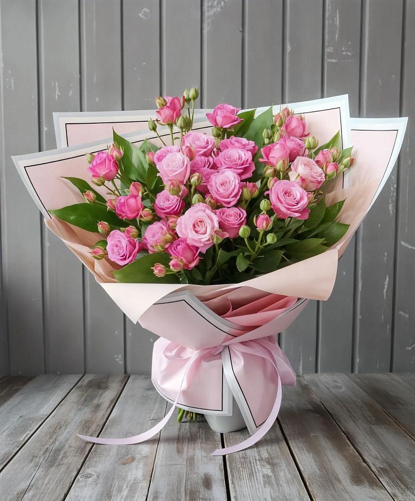 Букет Розовый кустик в Усть-Куломе
