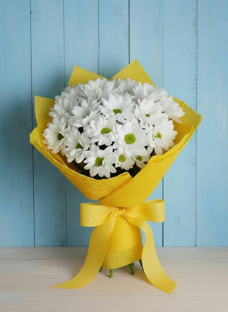 Букет цветов из: Хризантемы в Усть-Куломе