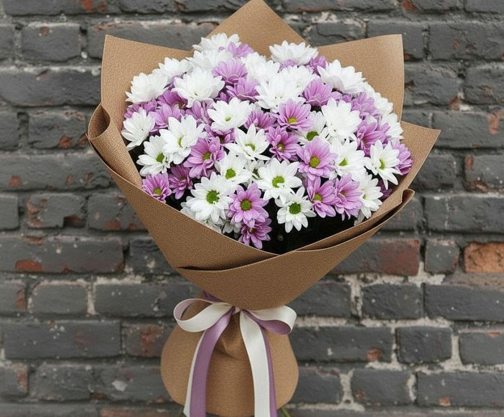 Букет цветов из: Хризантемы в Усть-Куломе