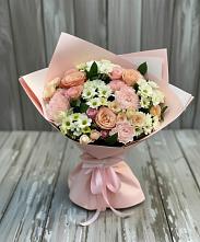 Букет цветов из:  Гвоздики, Розы и Хризантемы #REPLACE_PRED# Усть-Куломе