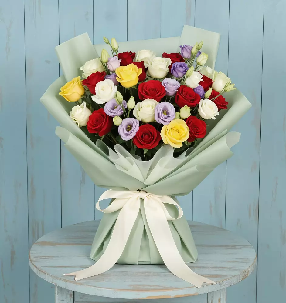 Букет цветов из: Розы в Усть-Куломе