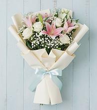 Букет цветов из:  Лилии в Усть-Куломе